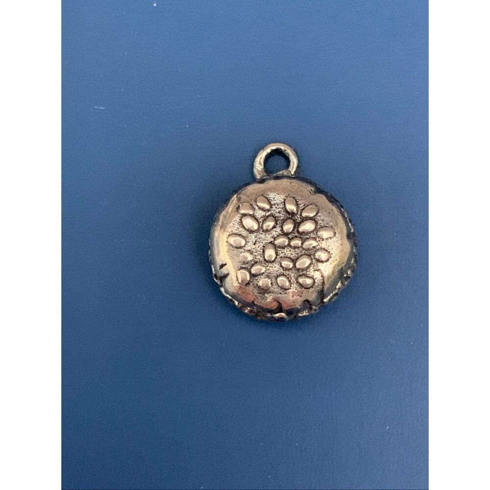 .925 Hamburger Food Sterling Silver Jewelry Charm #snack #meal #burger